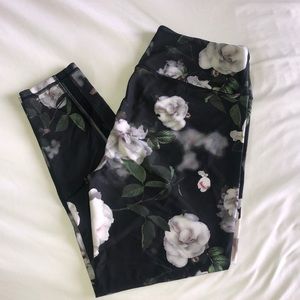 Floral leggings